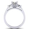 Image 4 : 1.75 CTW Certified VS/SI Diamond 3 Stone Ring 14K White Gold - REF-389A8X - 30387