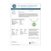 Image 3 : 1.75 CTW Peridot & Micro Pave VS/SI Diamond Necklace 10K White Gold - REF-33W5F - 20637