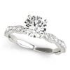 Image 2 : 1.15 CTW Certified VS/SI Diamond Solitaire Ring 18K White Gold - REF-186Y9K - 27474