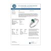 Image 2 : 0.42 CTW Emerald & Diamond Ring 18K White Gold - REF-30A2X - 10984