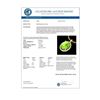 Image 3 : 2.50 CTW Peridot & Micro Pave VS/SI Diamond Necklace Halo 18K Yellow Gold - REF-51M3H - 21086