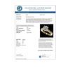 Image 3 : 2.55 CTW Certified H-SI/I Quality Diamond Solitaire Engagement Ring 10K Yellow Gold - REF-729H2A - 3