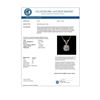 Image 3 : 0.51 CTW Certified H-SI/I Quality Diamond Solitaire Necklace 10K Rose Gold - REF-51N2Y - 36718