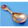 Image 1 : A Victorian silver fiddle and shell pattern caddy spoon, makers Lister & Sons, Newcastle, 1852...