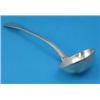 Image 1 : A George III silver fiddle, shell and thread pattern soup ladle, makers Eley & Fearn 1807, 8.5oz...