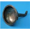 Image 1 : A George III silver wine funnel, with moulded rim, maker Hester Bateman, London 1770, 4.5ins...