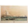 Image 1 : Picken after Brierly two coloured lithographs, Combined Attack Of and Destruction Of Bomarsund, 1...