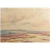 Image 1 : Owen Bowen (1873-1967) watercolour, Open landscape, signed and dated '28, 13 x 18 ins....