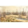 Image 1 : Paul W. Dahms (1913-88) Swedish oil on canvas, Ducks alighting in moorland, signed, 16 x 32 ins....