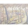 Image 1 : John Henry Norman (b.1896) oil on board, Landscape with trees and houses, signed and dated 1930,...