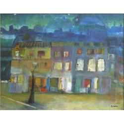 Robert Buhler (1916-1989) oil on canvas, 'Montmartre, Paris', signed, 24 x 30 ins....