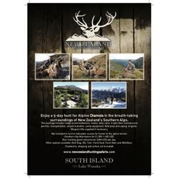 5 day Alpine Chamois or Tahr Hunt New Zealand