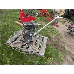 Whiteman power trowel/8.0 Honda GX