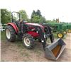 Image 1 : Century 4057 tractor w/Koyker 180 loader SN#-CH4100002