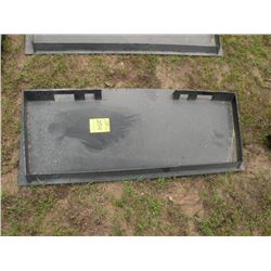 Tool plate for skidloader -New