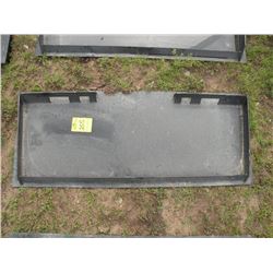Tool plate for skidloader -New