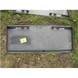 Tool plate for skidloader -New
