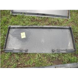 Tool plate for skidloader -New