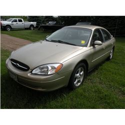 2001 Ford Taurus -PRIOR SALVAGE SN#-1FAFP53U01G113222