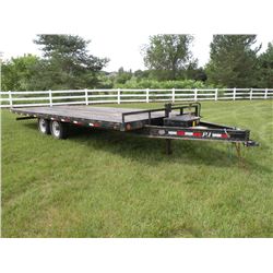 2016 PJ deck over hydraulic tilt trailer SN#-4P5T82220G1245245