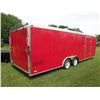 Image 2 : 2007 Haulmark enclosed trailer SN#-16HGB24287H158203
