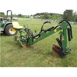 backhoe attachment off John Deere compact