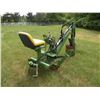 Image 2 : backhoe attachment off John Deere compact