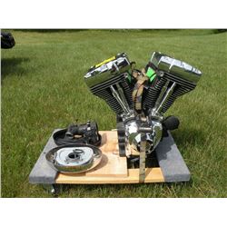 Harley twin cam motor -out of 2015-from estate
