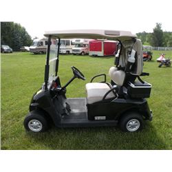 2012 EZ-Go RXV electric golf cart w/charger (black) SN#-5179831