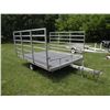 Image 1 : 1999 Homemade 7x8 1/2 ATV trailer