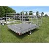 Image 2 : 1999 Homemade 7x8 1/2 ATV trailer