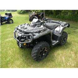 2014 Can Am Outlander XT 800 SN#-3JBLKXN17EJ000359