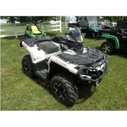 2015 Can Am Outlander XT 800 SN#-3JBLKAN20FJ000453