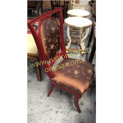 Century Dinning Chair Silk Upholstery  6x