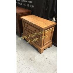 Century 2 Drawer Bed Side Chest  36W x 30T x 18D