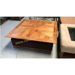 Century Cocktail Table 48 Square 16 Tall