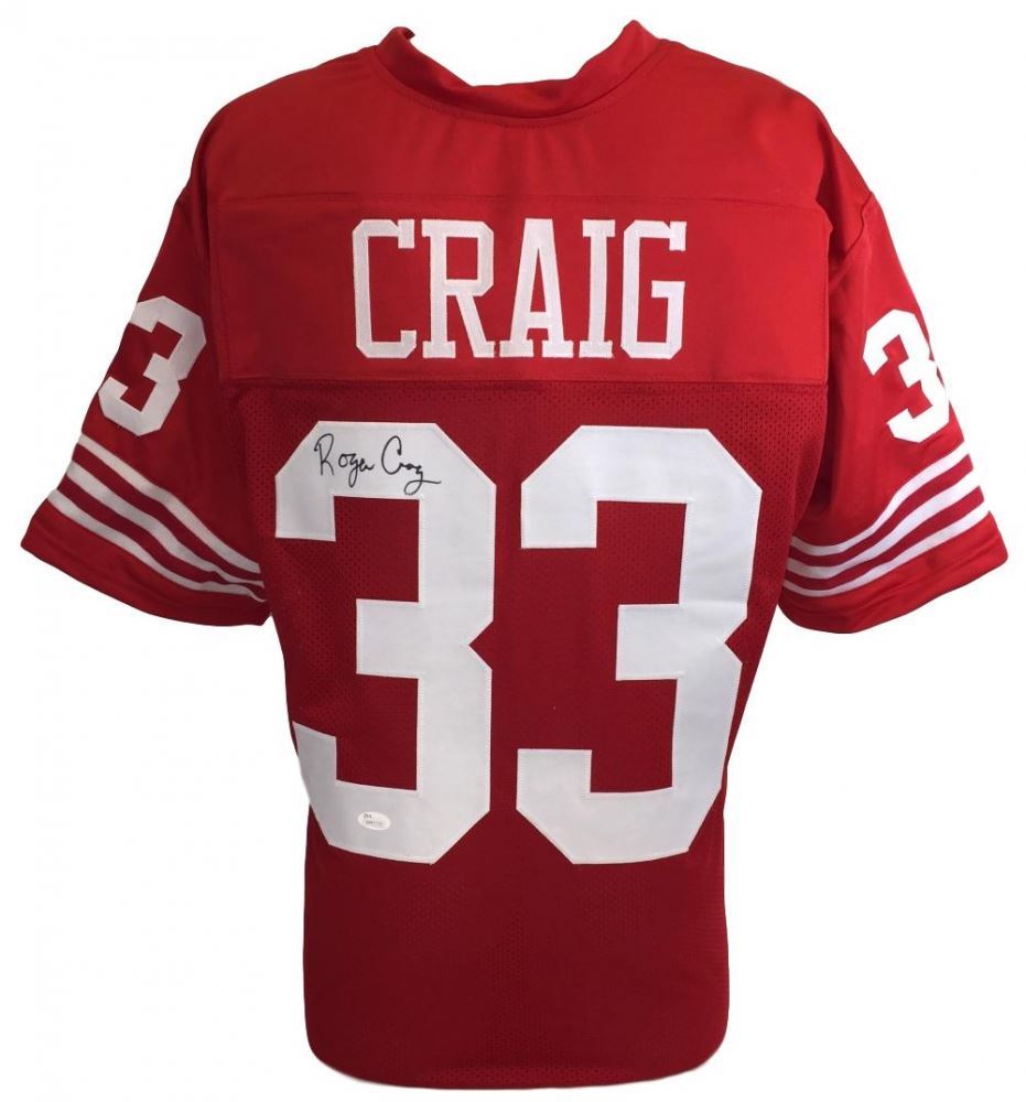 roger craig 49ers jersey