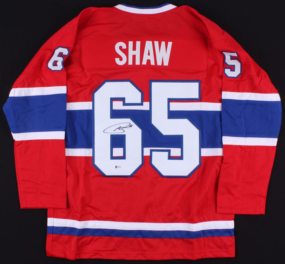 shaw canadiens jersey