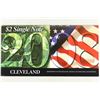 Image 2 : 2003-A CLEVELAND $2 FRN SERIAL NUMBER STARTS