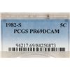 Image 3 : 1982-S JEFFERSON NICKEL PCGS PR69 DCAM