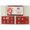 Image 2 : 2000 US SILVER PROOF SET (WITH BOX)