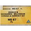 Image 3 : 2000-D SACAGAWEA DOLLAR ANACS MS67 PL