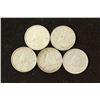 Image 1 : 5 ASSORTED CANADA SILVER 10 CENTS