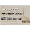 Image 3 : 1994-S KENNEDY HALF DOLLAR NGC PF69 ULTRA CAMEO