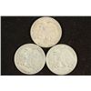 Image 2 : 1943,45 & 1946 WALKING LIBERTY HALF DOLLARS