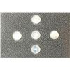 Image 1 : 5 FRANKLIN MINT STERLING SILVER MINI MEDALS