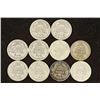 Image 2 : 10 ASSORTED BARBER DIMES