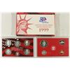 Image 2 : 1999 US SILVER PROOF SET (WITH BOX)