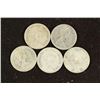 Image 2 : 5 ASSORTED CANADA SILVER 10 CENTS