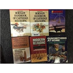 Lot of 6 reloading books